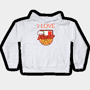 I love pizza Kids Hoodie